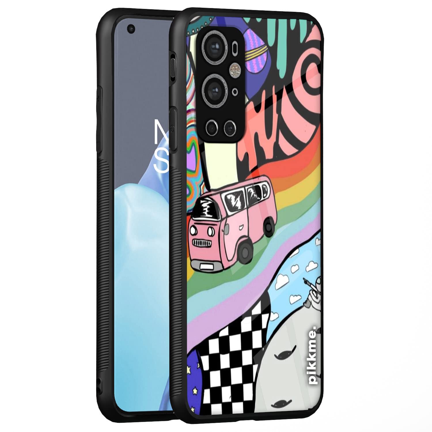 Pikkme OnePlus 9 Pro Hybrid mobile back cover