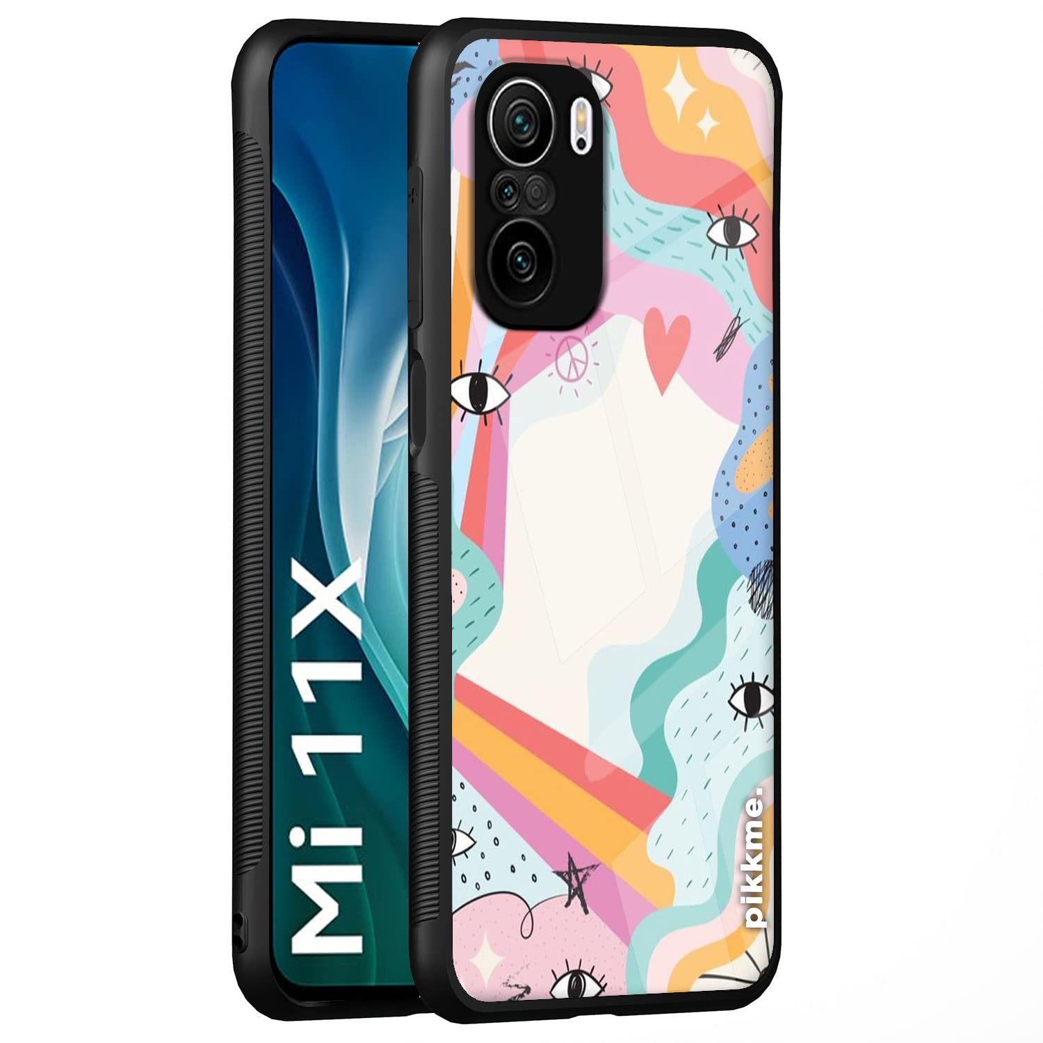 Pikkme mobile back cover for Mi 11X/11X Pro