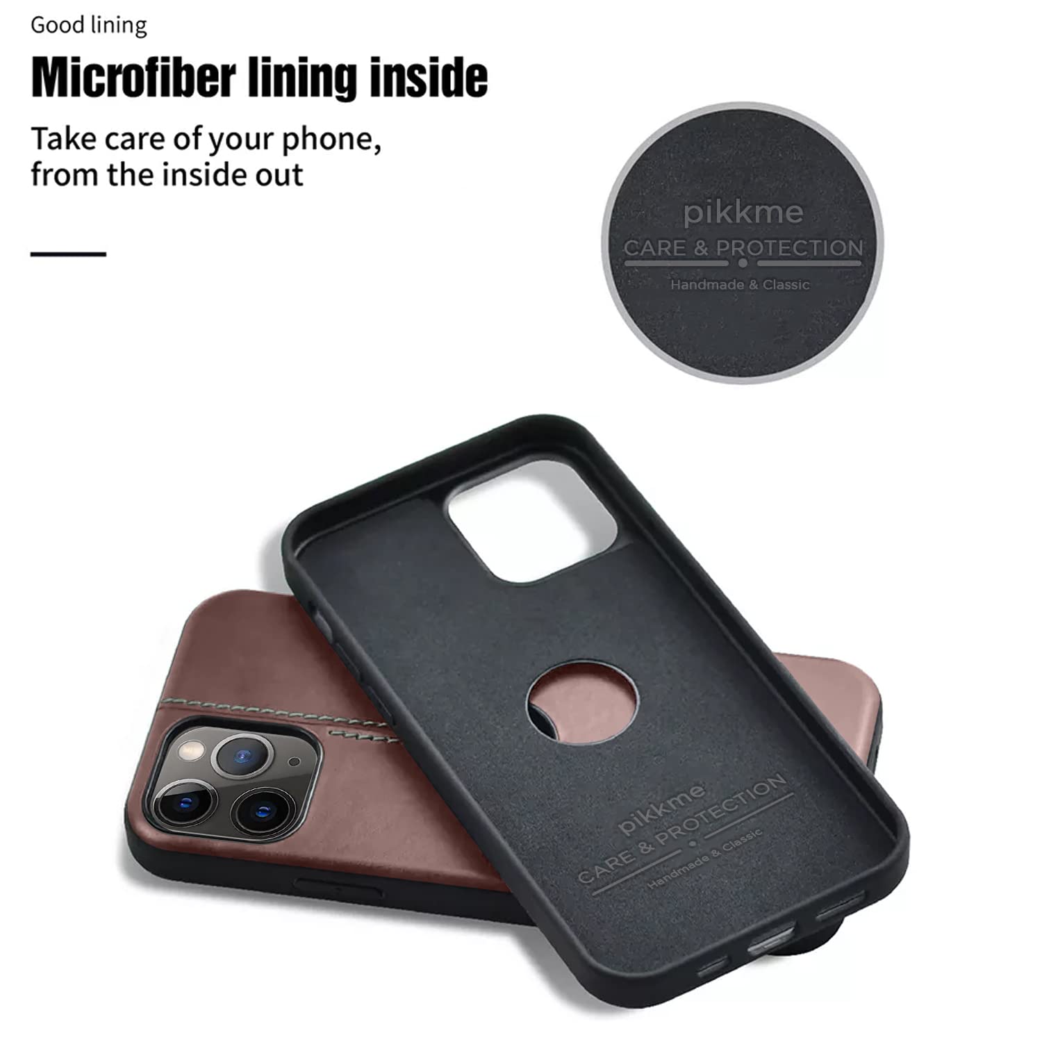Pikkme iPhone 11 Pro Max brown mobile back cover – photo 3