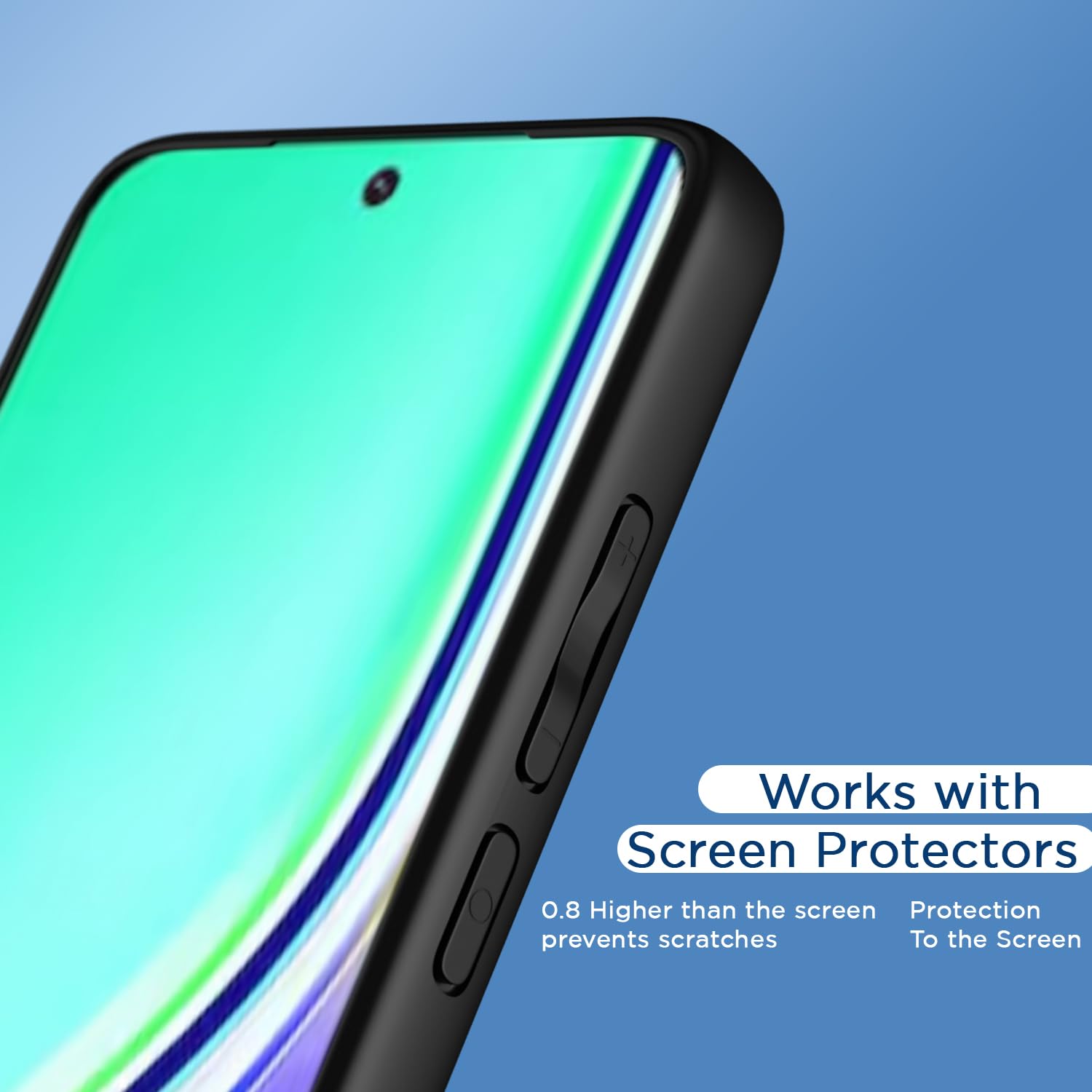 Pikkme Realme P3 Pro 5G Eagle 2 Back Cover (Black)