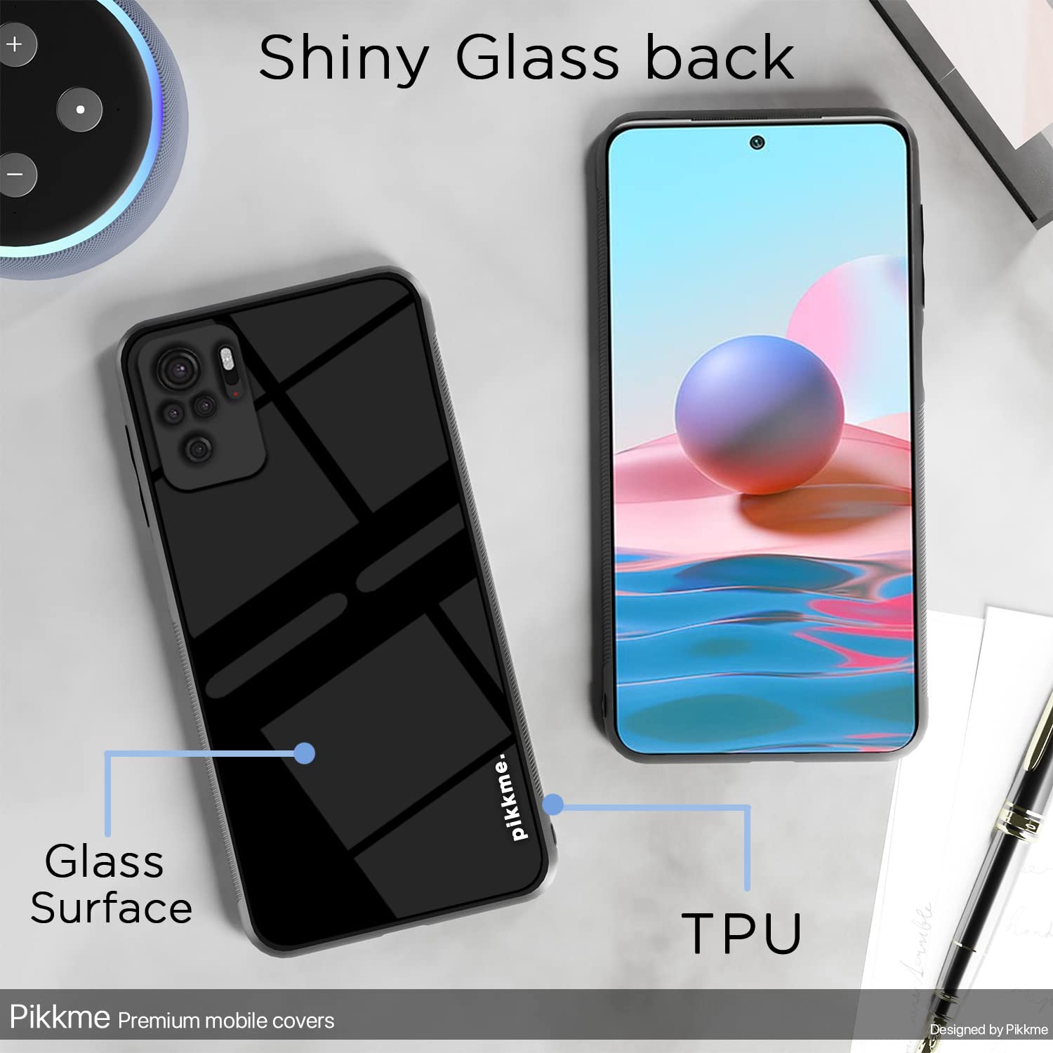 Pikkme Redmi Note 10/Note 10s Hybrid mobile cover – photo 3