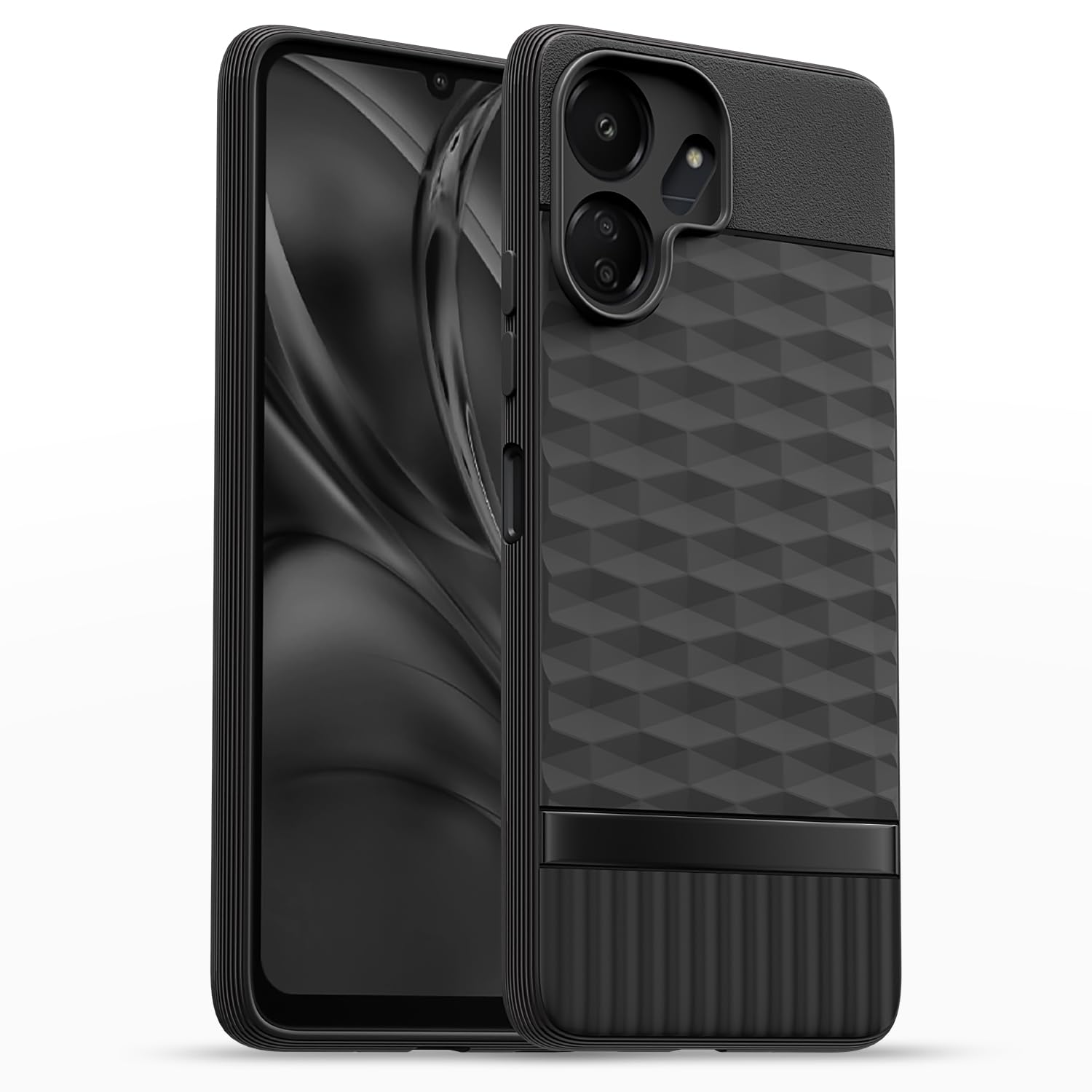 Redmi 13c 4G / Redmi 13c 5G / Poco C65 Gencase Back Cover - Black