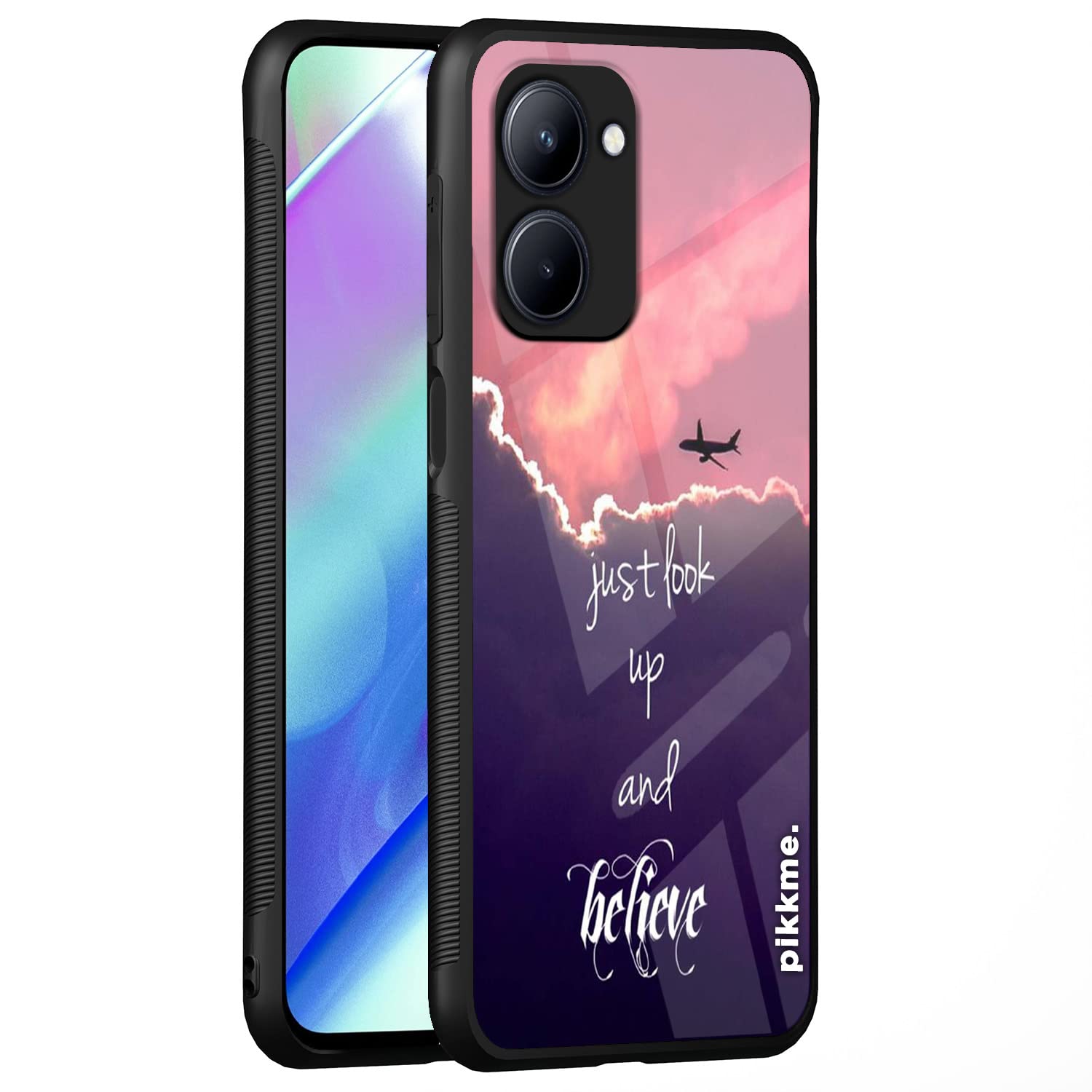 Realme C33 Hybrid mobile cover by Pikkme