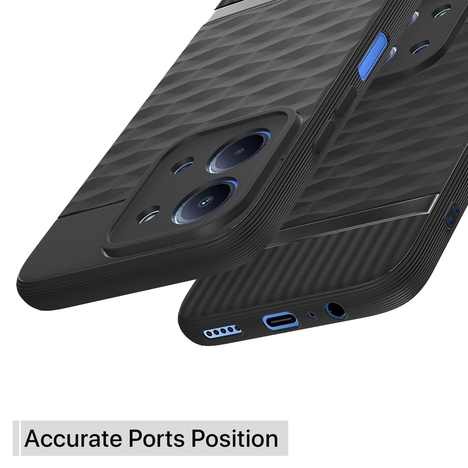 Pikkme black Silicone mobile cover for Redmi 15C 5G – photo 4