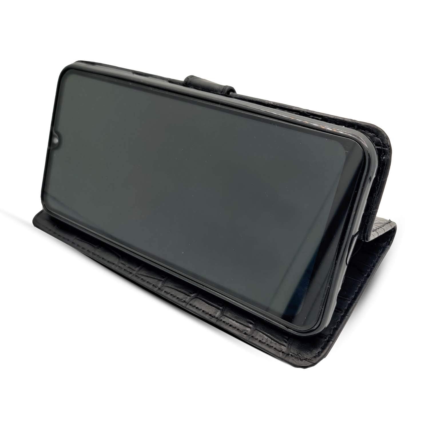 OnePlus 7 Leather flip cover in black by Pikkme – photo 6