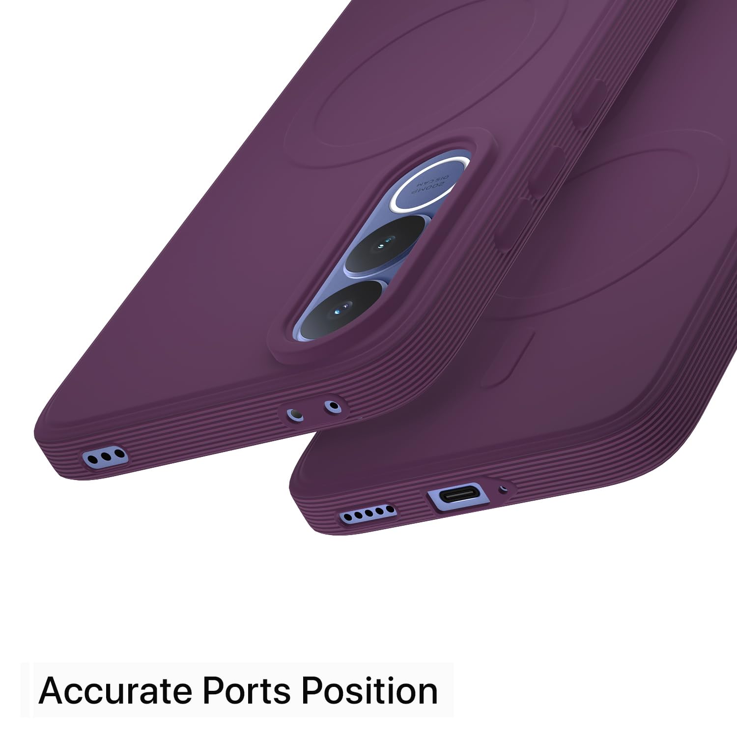 Purple phone cover for Vivo V70 FE 5G – Pikkme – photo 4