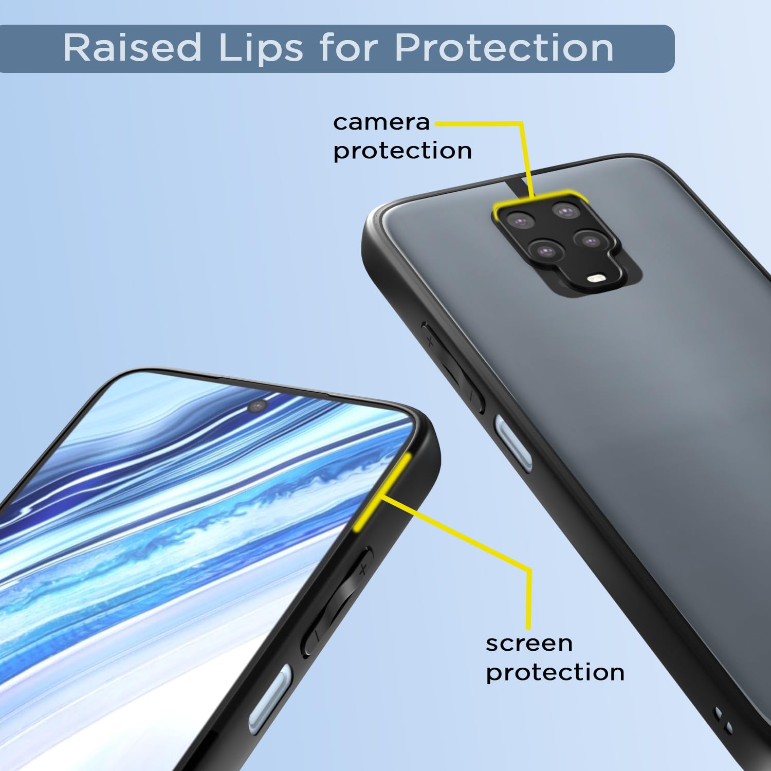 Pikkme Redmi Note 9 Pro/Note 9 Pro Max/Note 10 Lite black mobile cover – photo 4