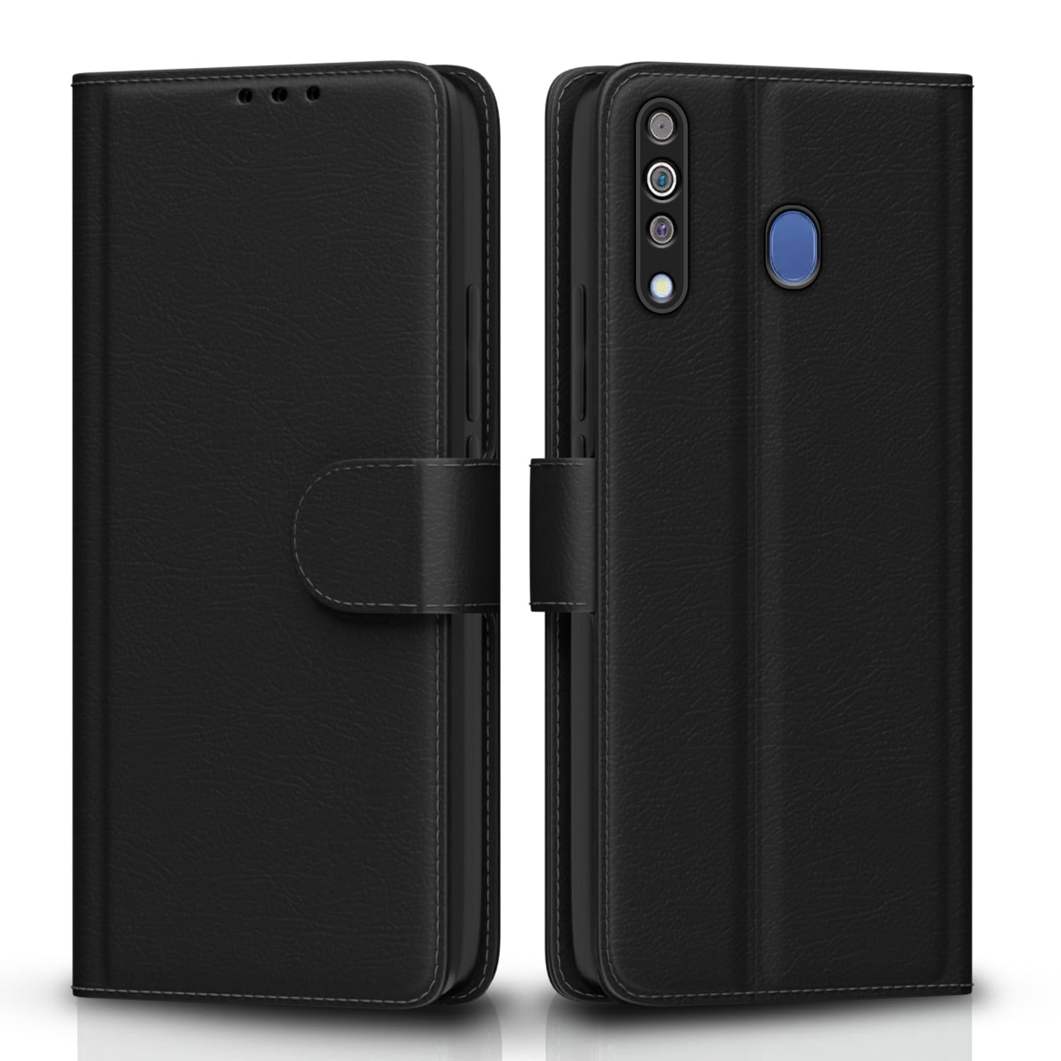 Pikkme Samsung M30 black flip cover