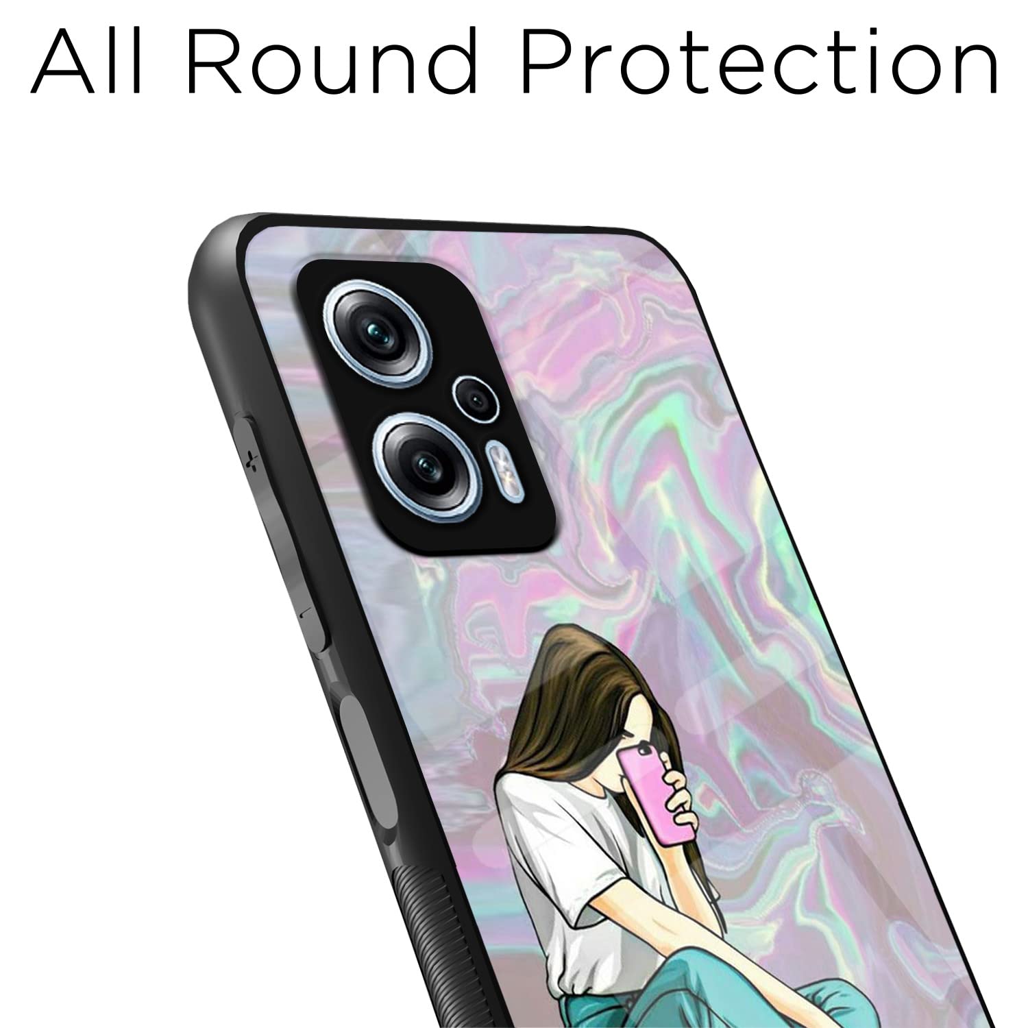 Pikkme Redmi K50i 5G Hybrid mobile cover – photo 7