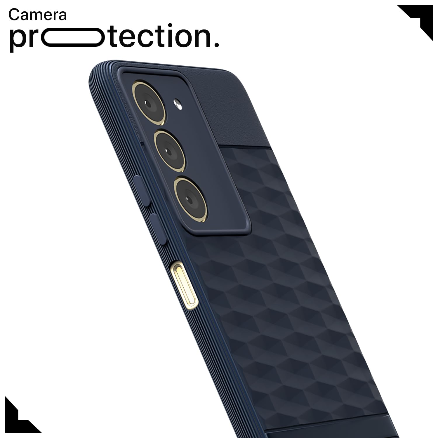 Pikkme Realme 14x 5G / Realme Narzo 80x Gencase Back Cover (Blue)