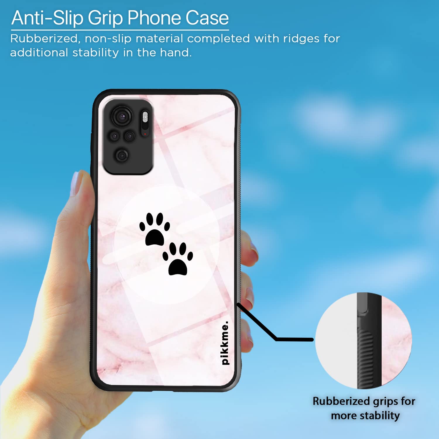 Pikkme Hybrid mobile back cover for Redmi Note 10/Note 10s – photo 5