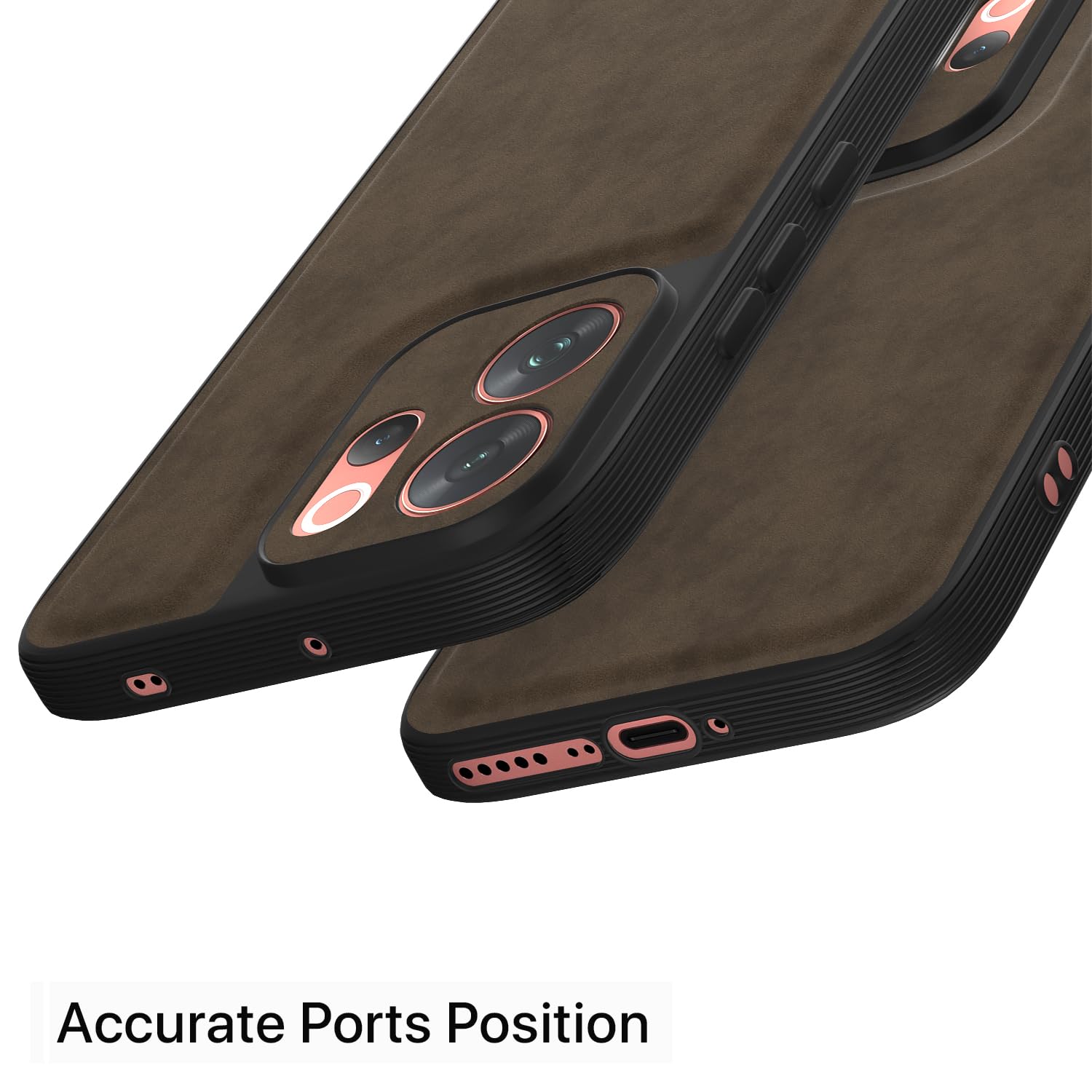 Vivo V70 5G mobile back cover in coffee by Pikkme – photo 4