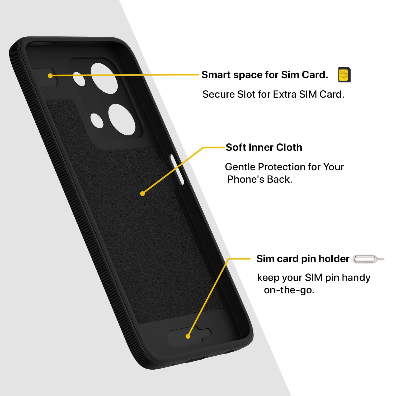 Black back cover for Vivo Y11/T5 Lite 5G – Pikkme – photo 6