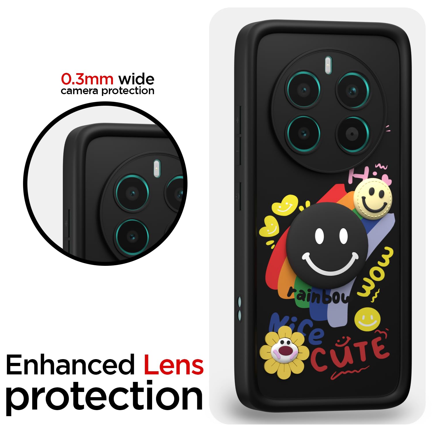 Pikkme black back cover for Realme 12 Plus/P1/Narzo 70/70 Pro 5G – photo 5