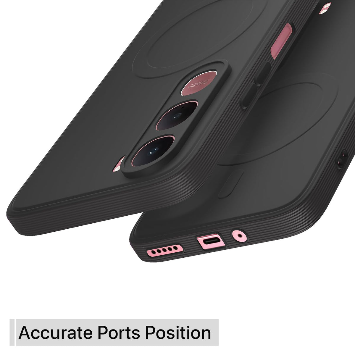 Vivo Y31 5G mobile cover in black by Pikkme – photo 4