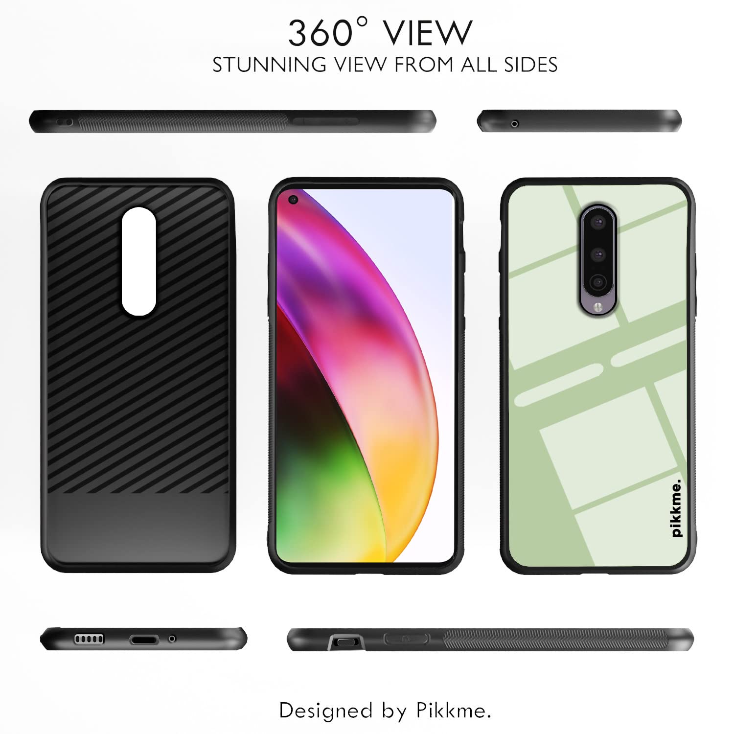 Pikkme OnePlus 8 Hybrid mobile cover – photo 2