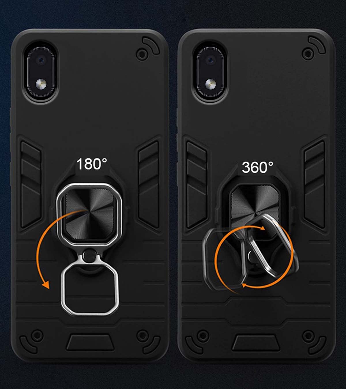 Black D5 Tough Armor mobile cover for Samsung M01 Core – Pikkme – photo 3
