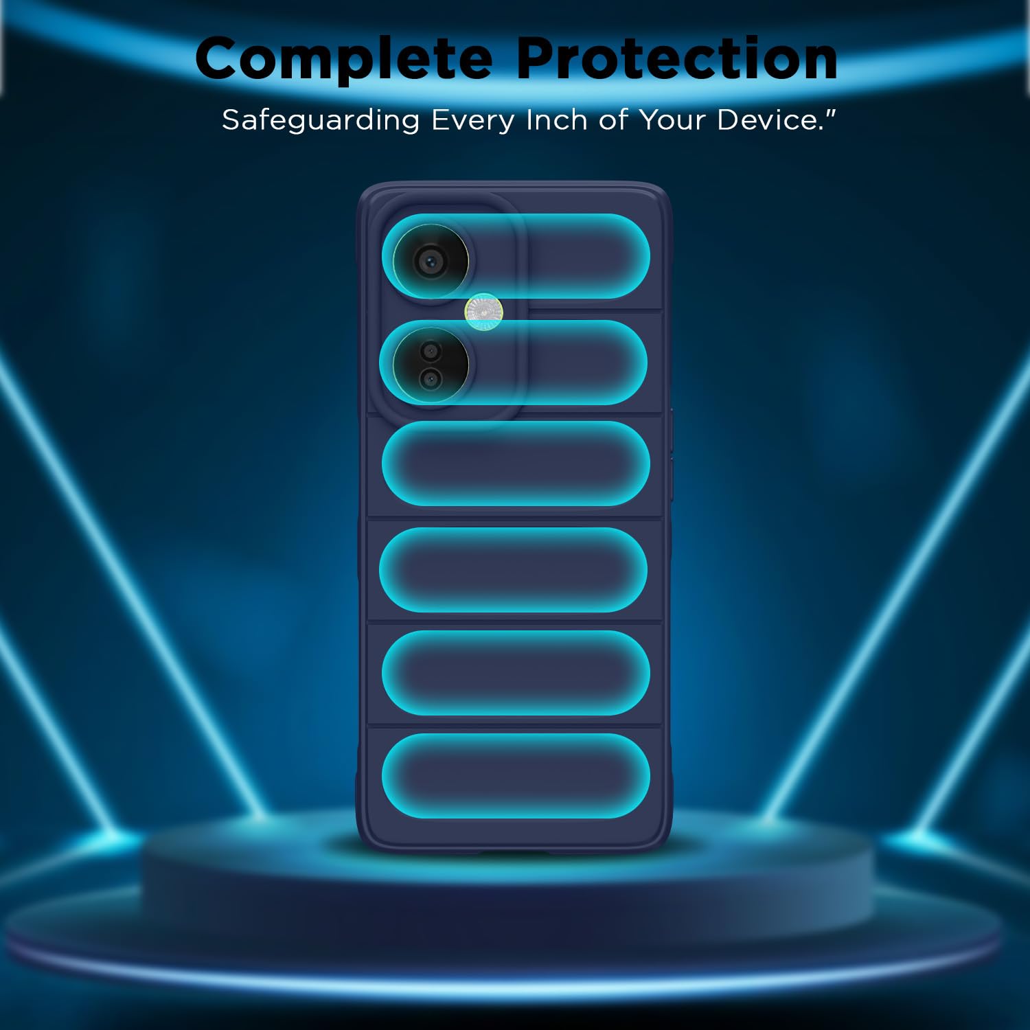 Pikkme OnePlus Nord CE 3 Lite 5G blue mobile cover – photo 2