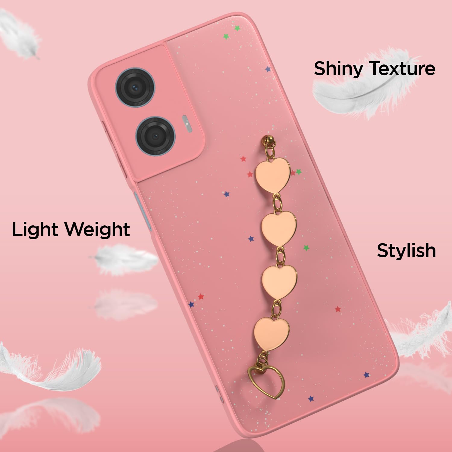 Pikkme pink phone cover for Moto G24 Power – photo 4