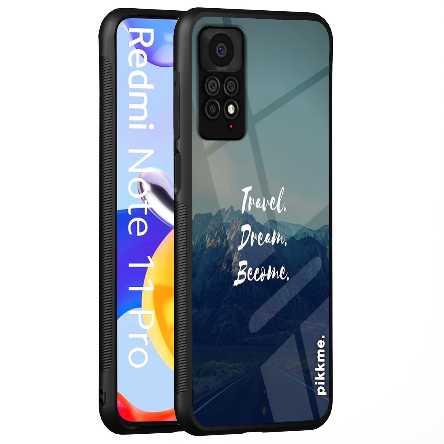 Pikkme Hybrid back cover for Redmi Note 11 Pro/Note 11 Pro Plus 5G