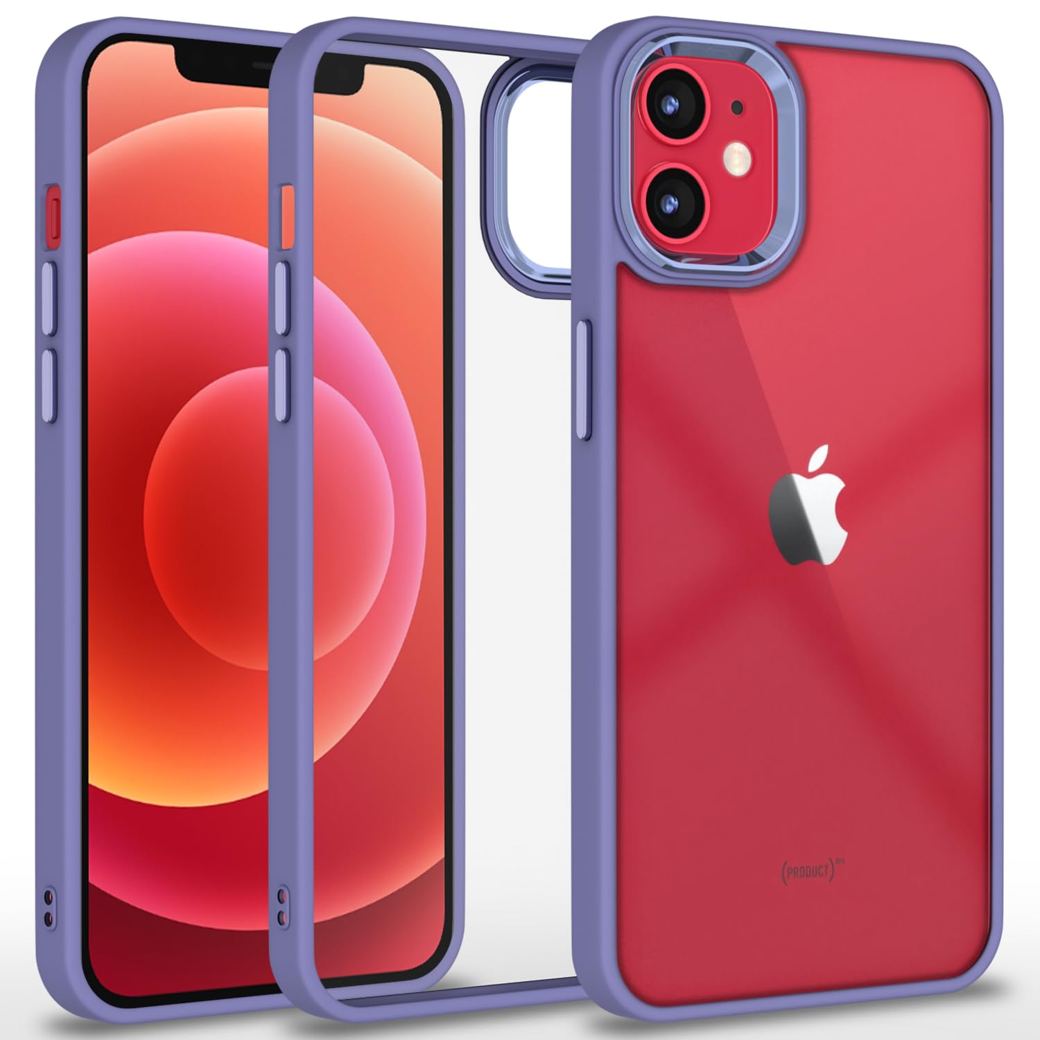 Pikkme purple Chrome phone cover for iPhone 13