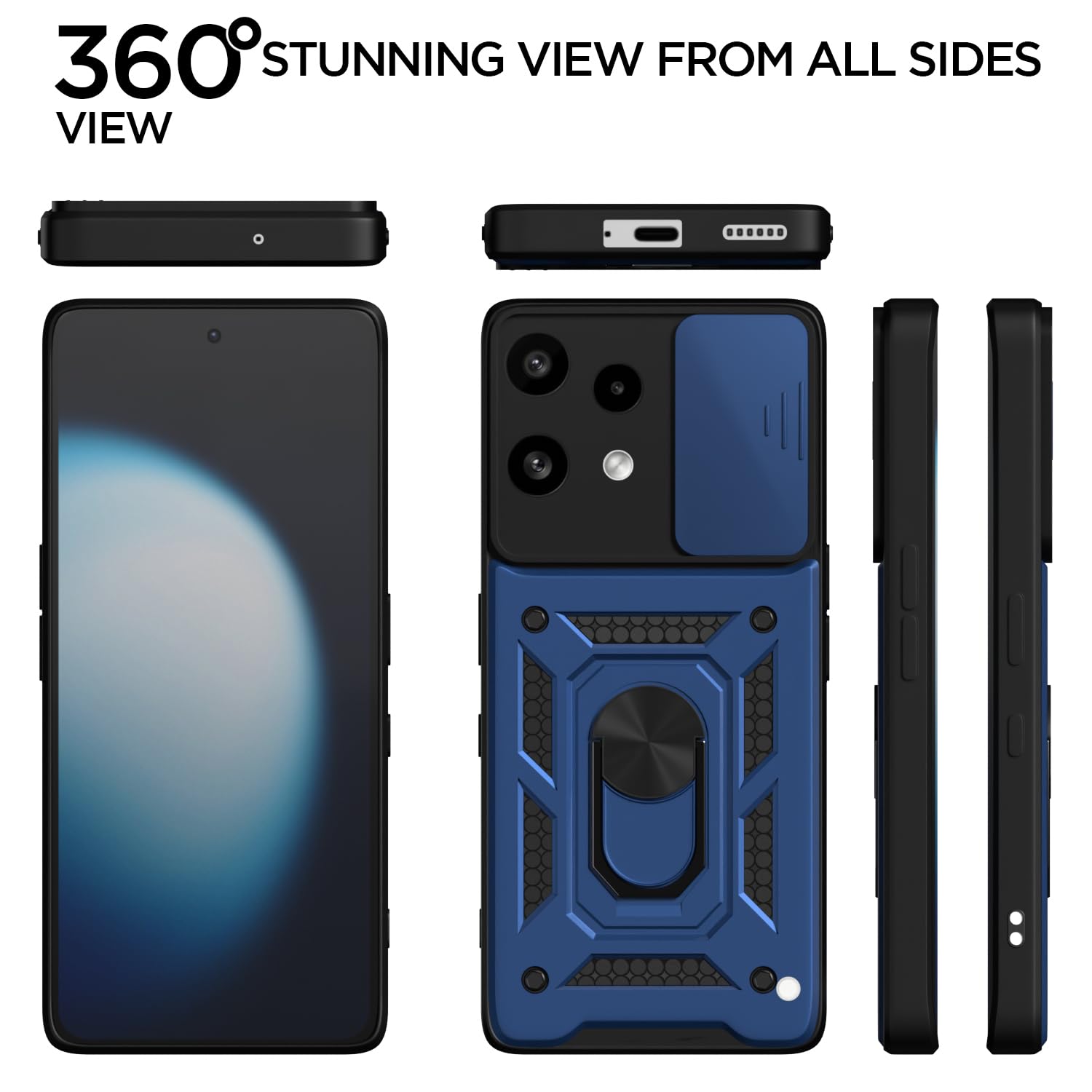 Blue D10 Camera Shield back cover for Nothing Phone 3a Lite 5G/360 – Pikkme – photo 5