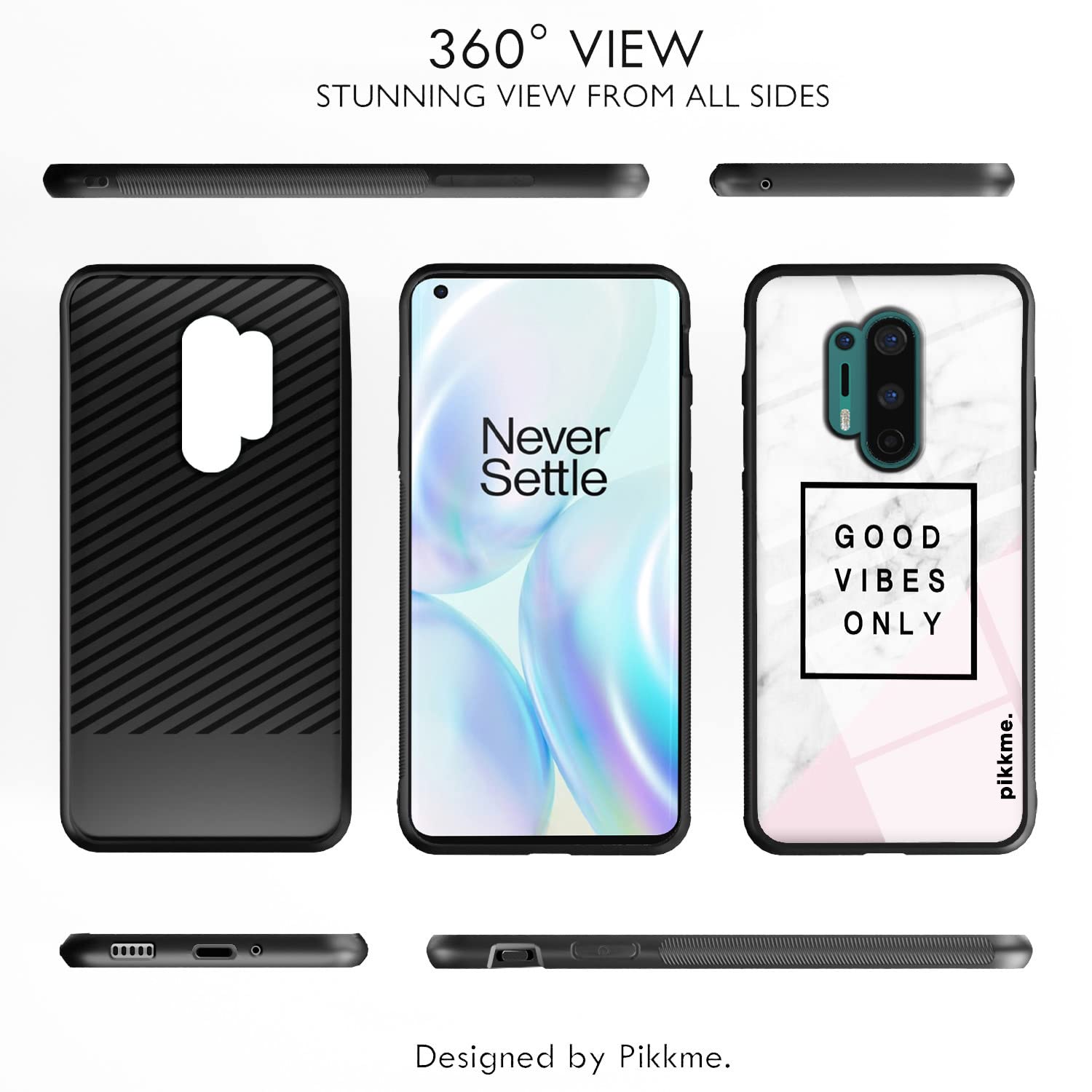 Pikkme Hybrid mobile back cover for OnePlus 8 Pro – photo 2