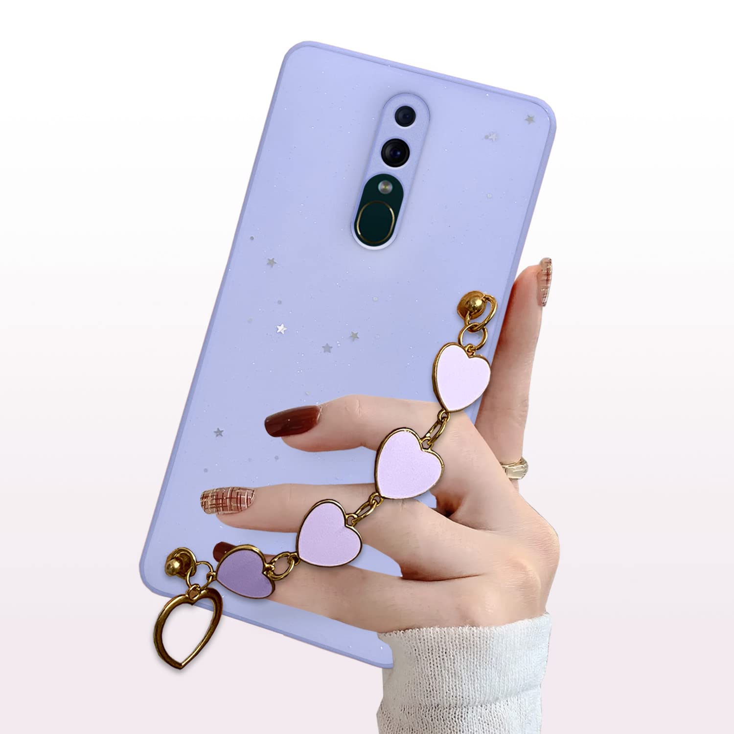 Purple Chain phone cover for Oppo F11 – Pikkme – photo 3