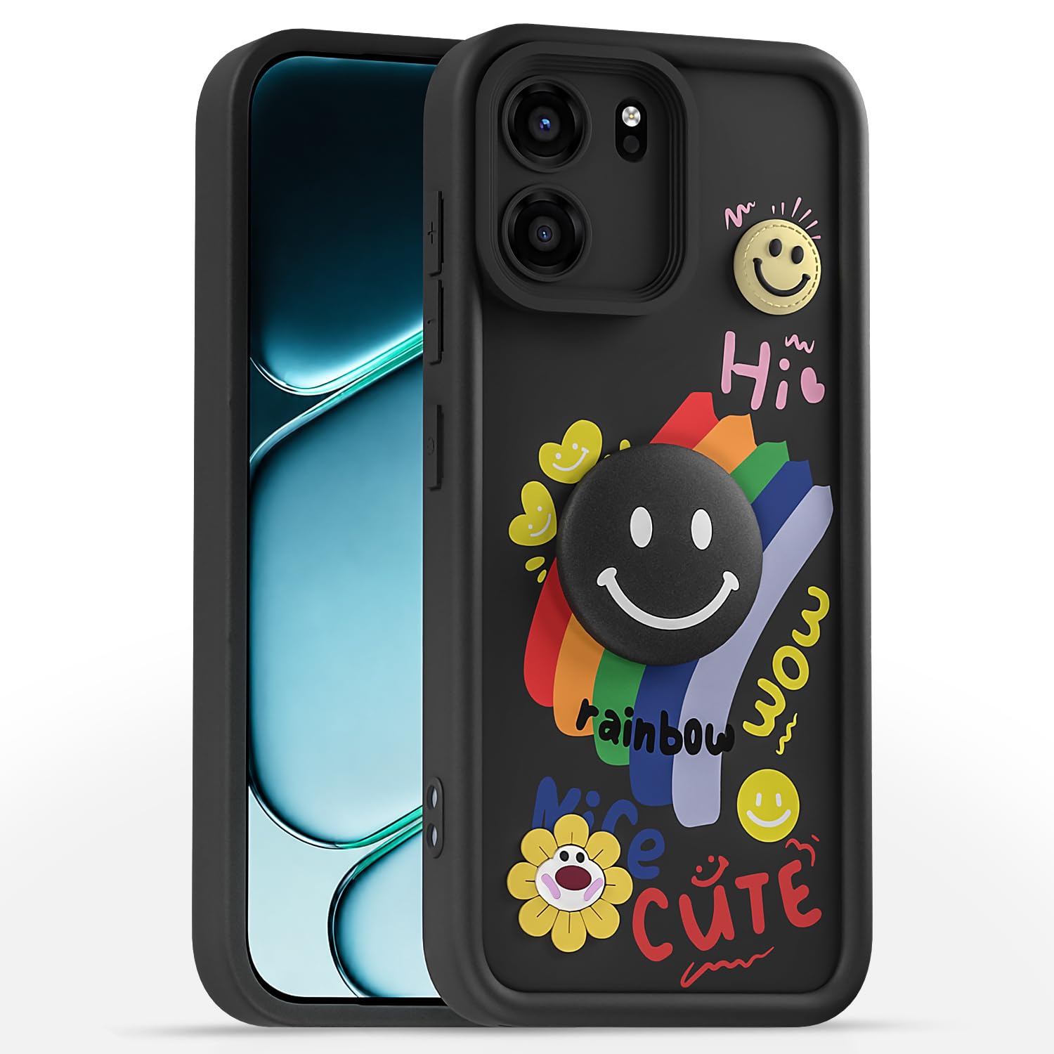 OnePlus Nord CE 6 5G Soft Silicone mobile back cover in black by Pikkme