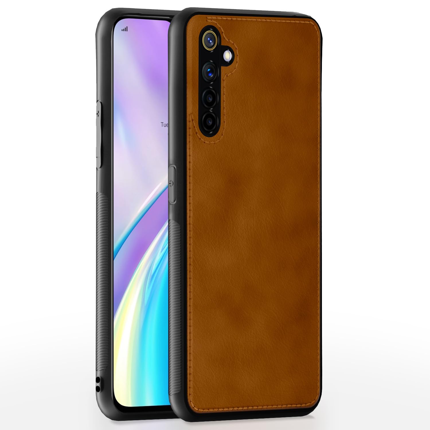 Pikkme brown phone cover for Realme XT/X2