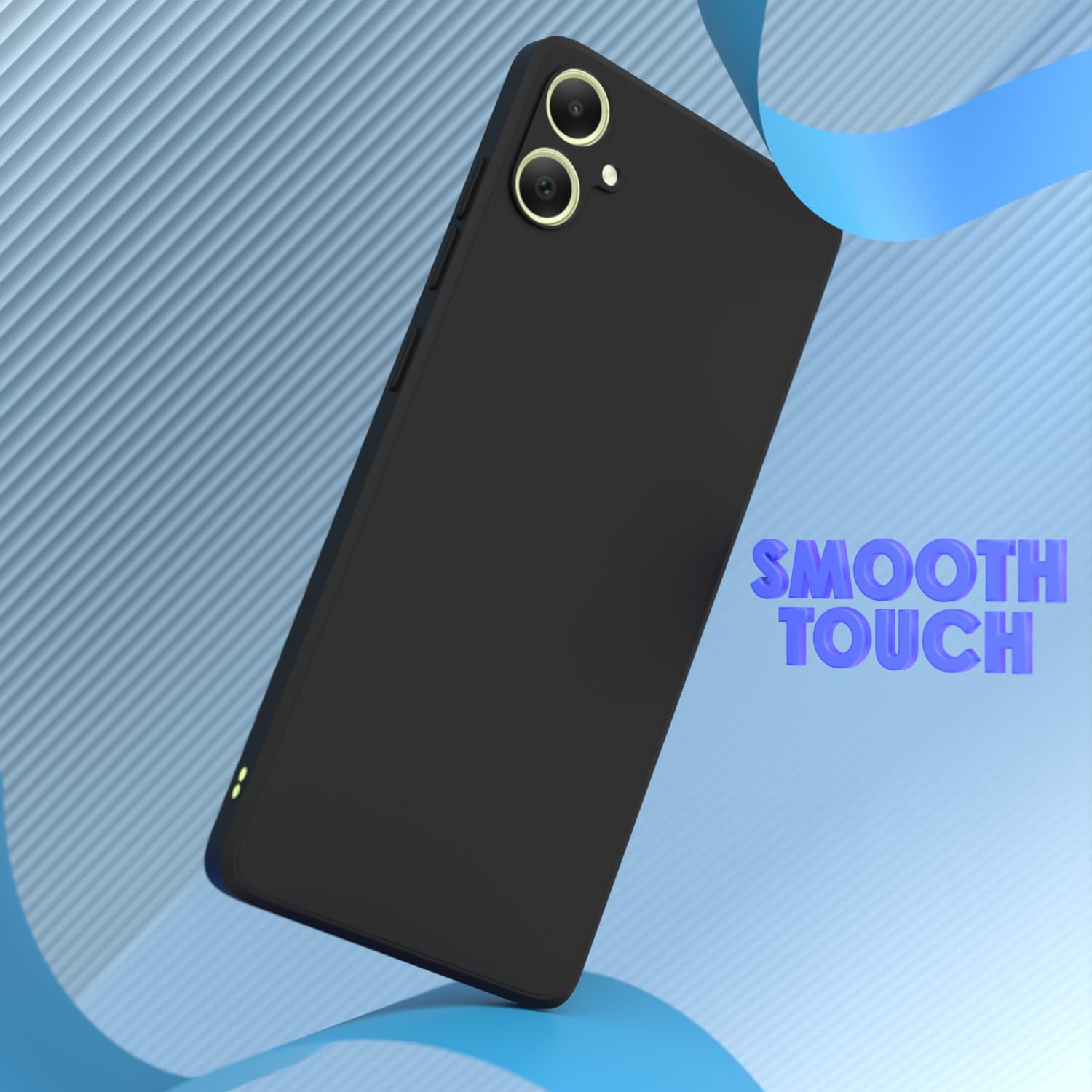 Black Liquid Silicone phone cover for Samsung A05/M05/F05 – Pikkme – photo 7