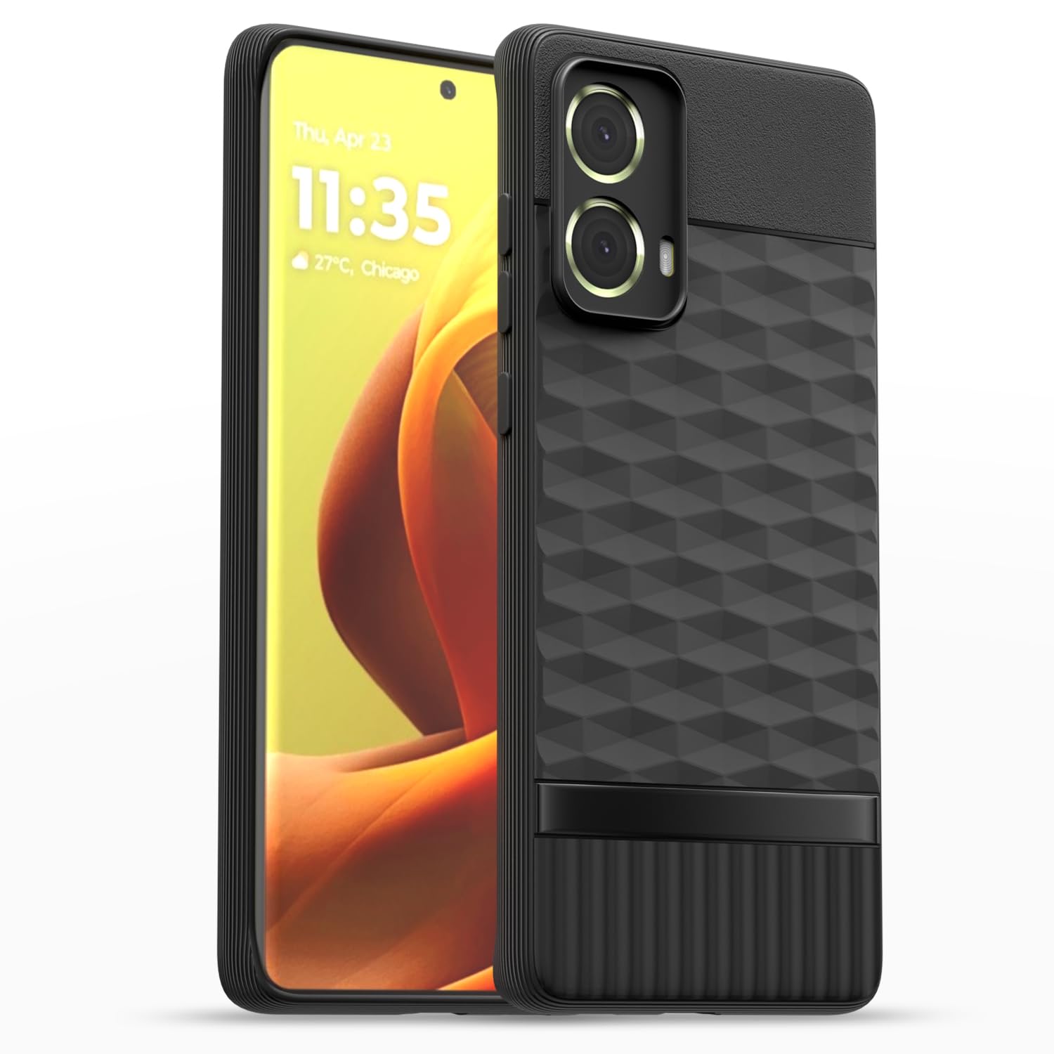 Motorola Moto G85 5G Gencase Back Cover - Black