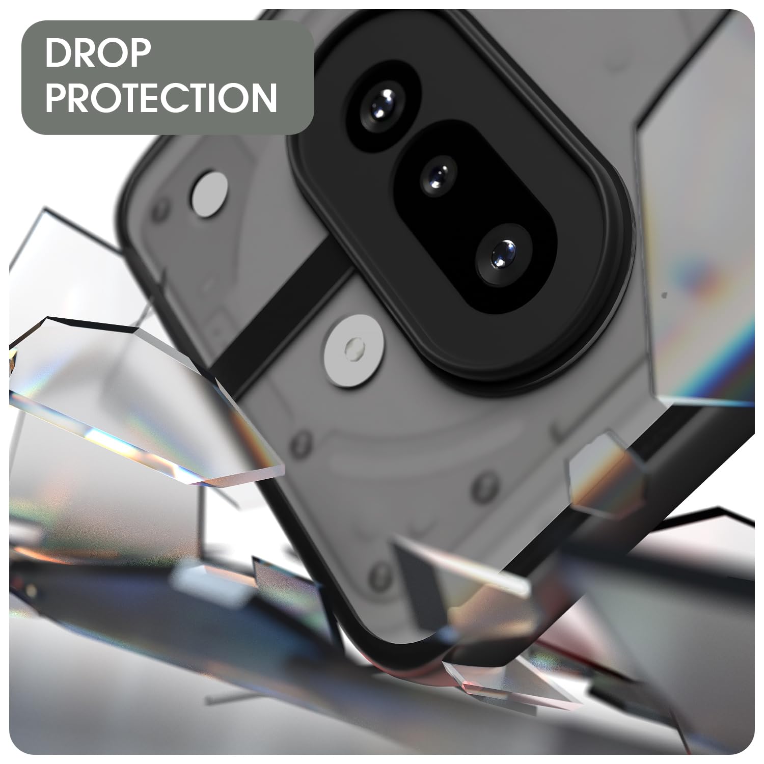 Nothing Phone 3a 5G mobile cover in black smoke mag-safe by Pikkme – photo 5