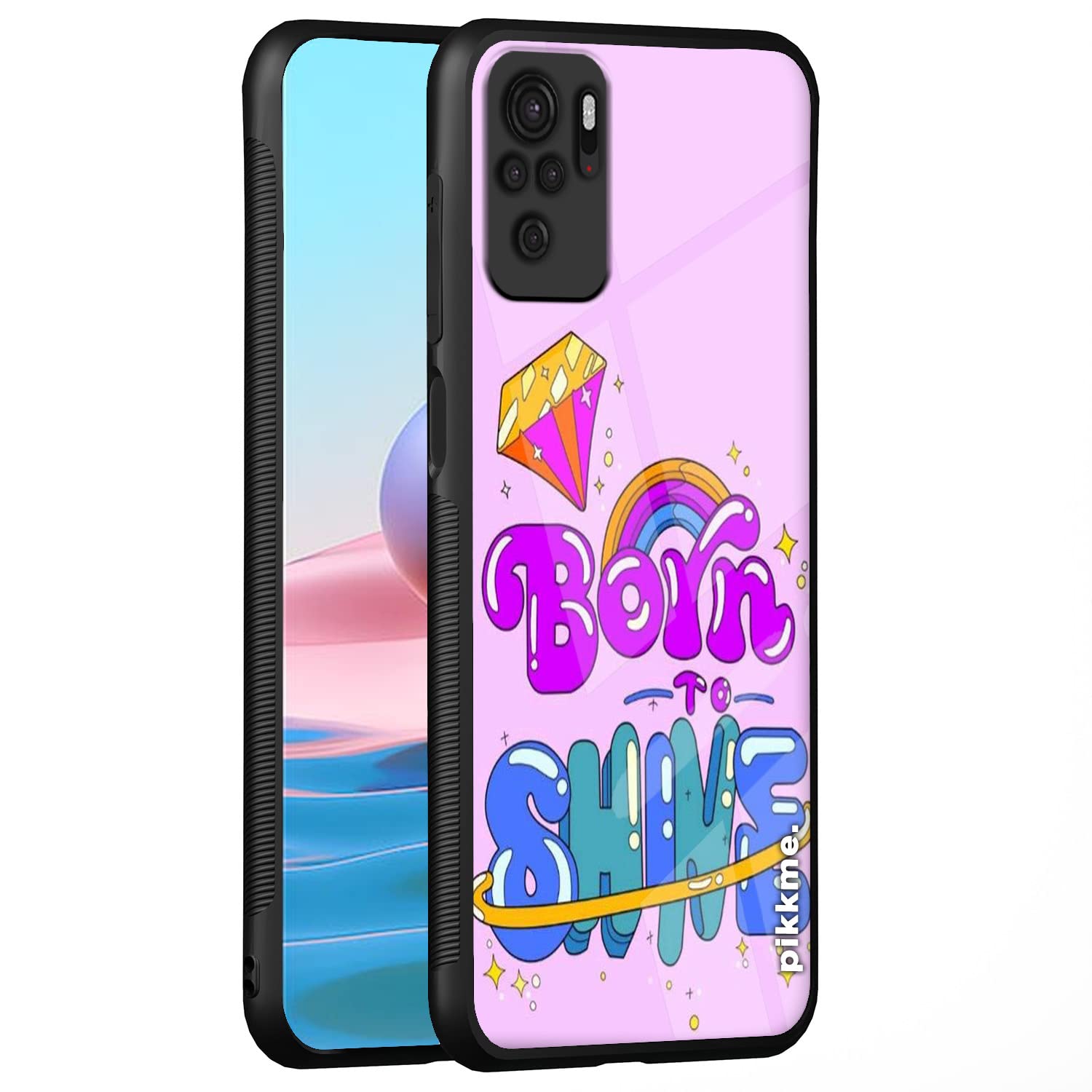 Pikkme mobile back cover for Redmi Note 10/Note 10s