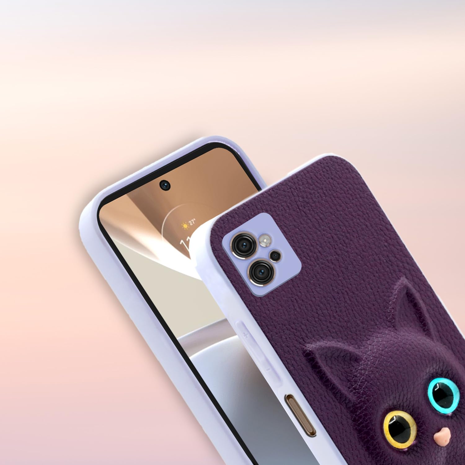 Pikkme purple Cat back cover for Moto G32 – photo 6