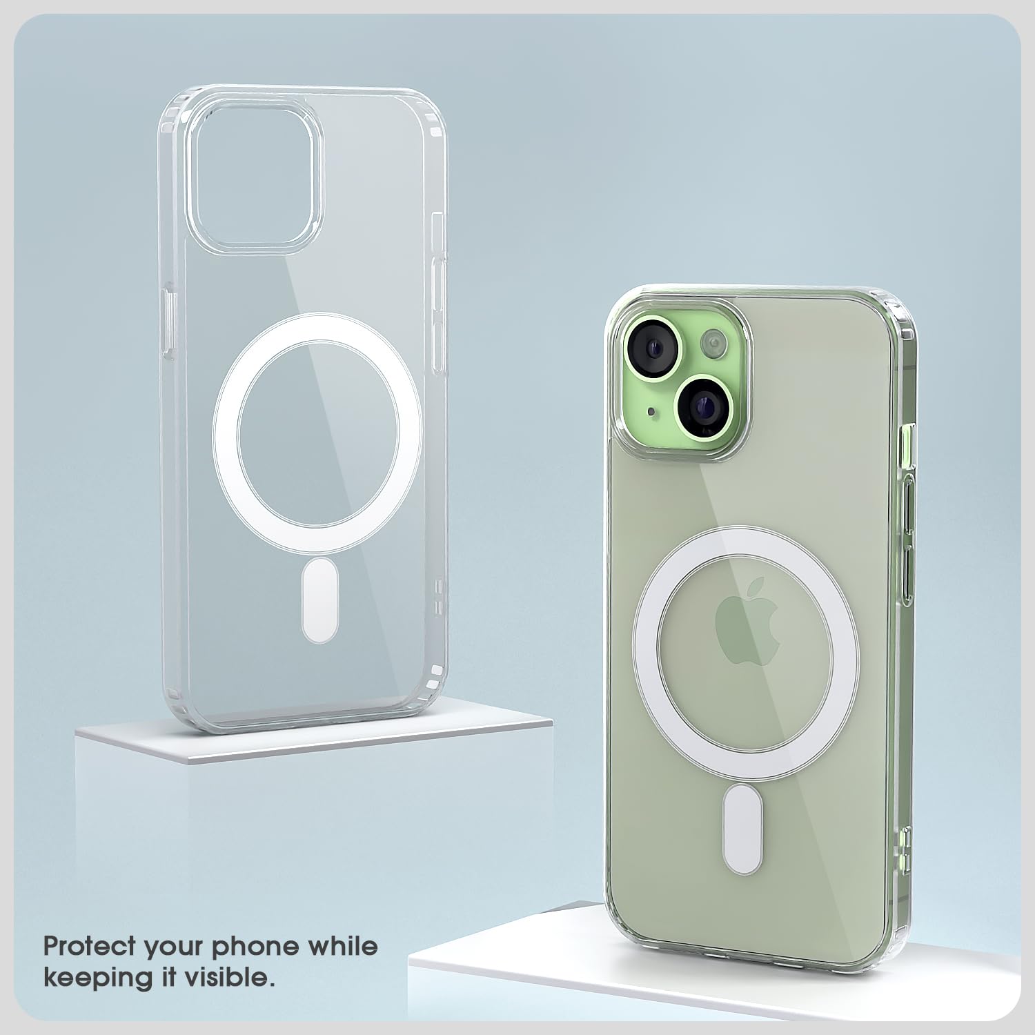 Pikkme iPhone 15 transparent mobile back cover – photo 3