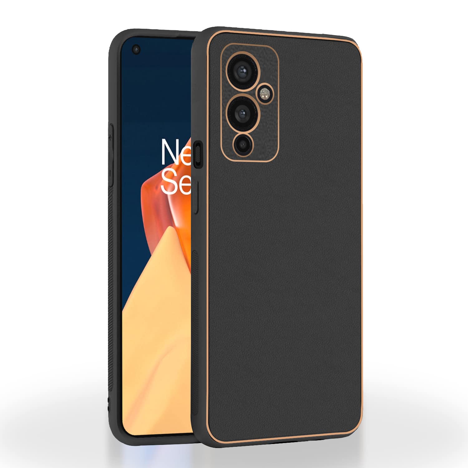 Pikkme OnePlus 9 5G Chrome black mobile cover