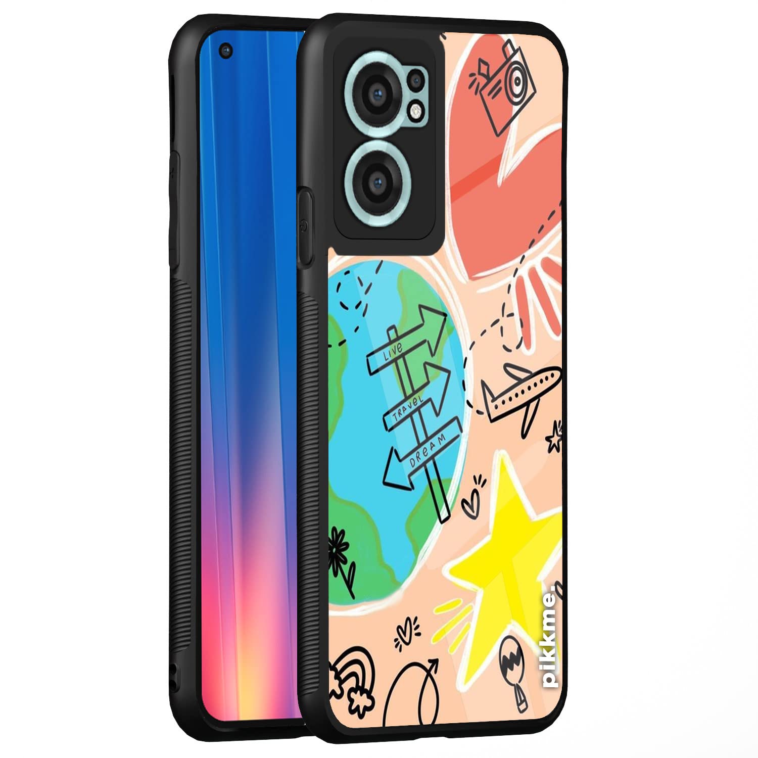 Pikkme back cover for OnePlus Nord CE 2 5G