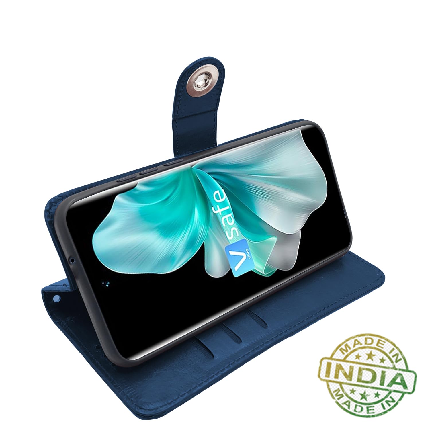 Pikkme Vivo V30 5G blue flip cover – photo 5