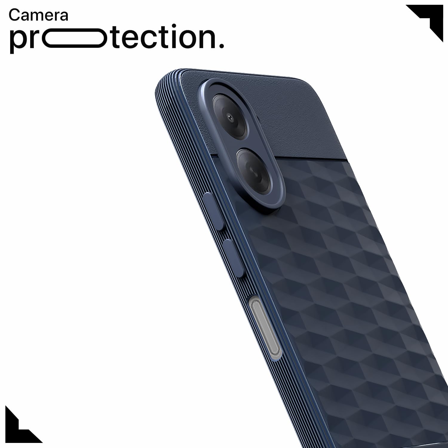 Pikkme Redmi A7 blue mobile back cover – photo 5
