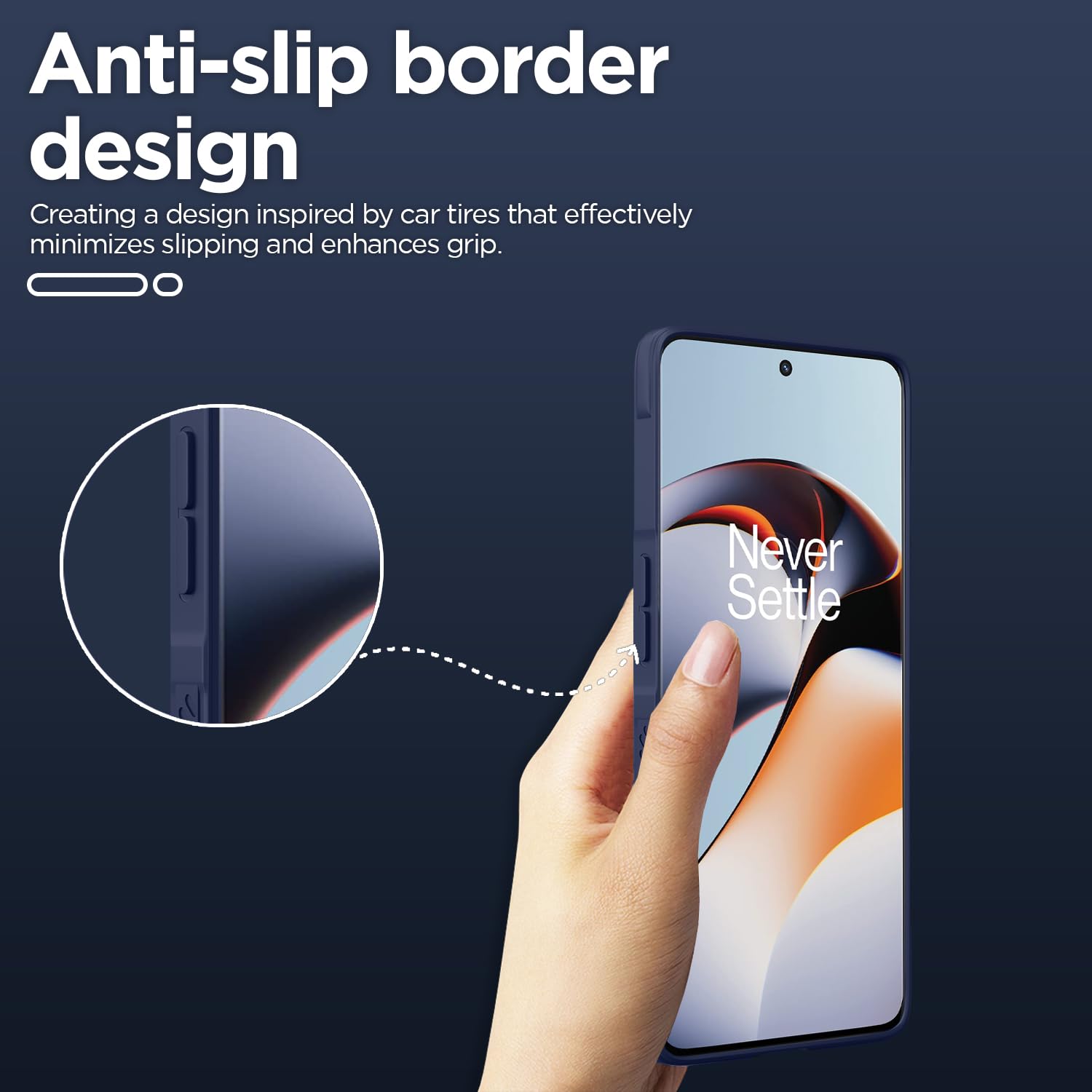OnePlus 11R 5G Liquid Silicone back cover in blue by Pikkme – photo 4