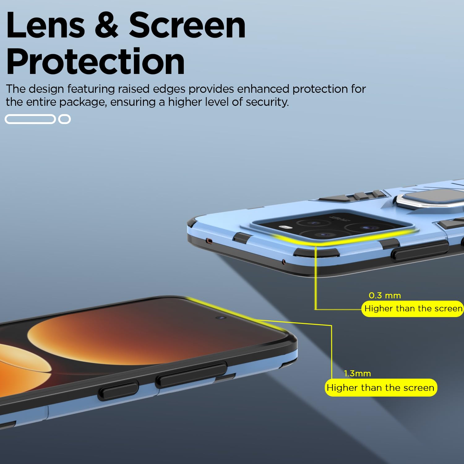 Blue back cover for Realme GT 7 Pro 5G – Pikkme – photo 2