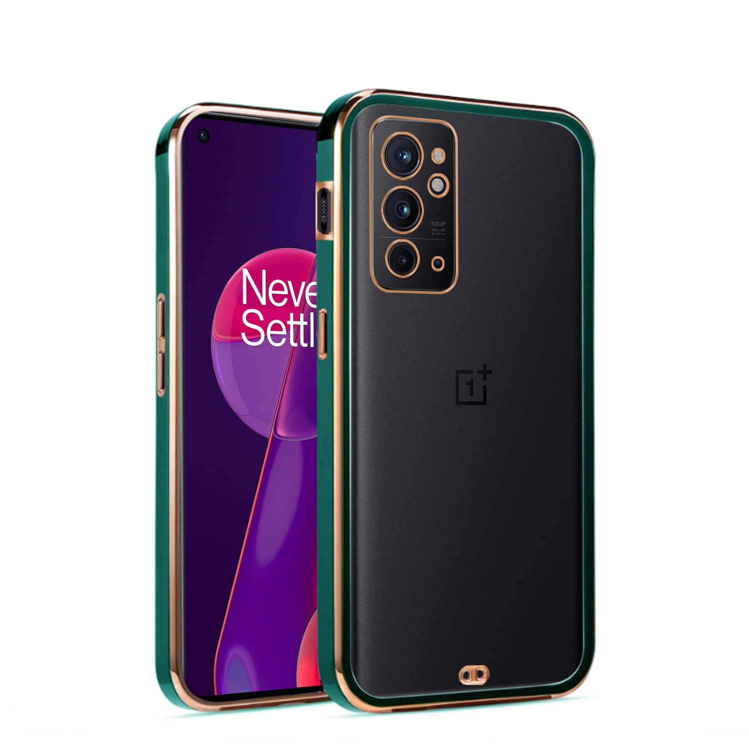 Pikkme green Chrome phone cover for OnePlus 9RT