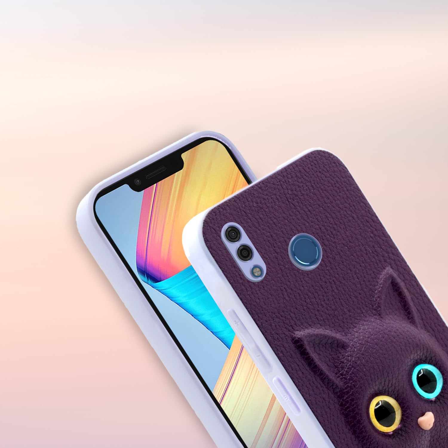 Honor Play phone cover in purple by Pikkme – photo 7