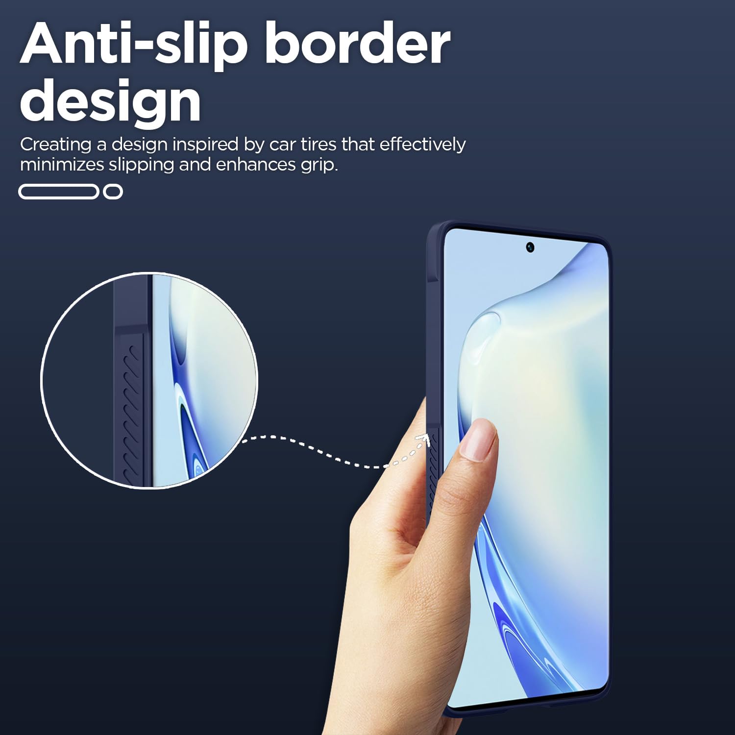 Pikkme blue phone cover for Vivo V27/V27 Pro 5G – photo 4