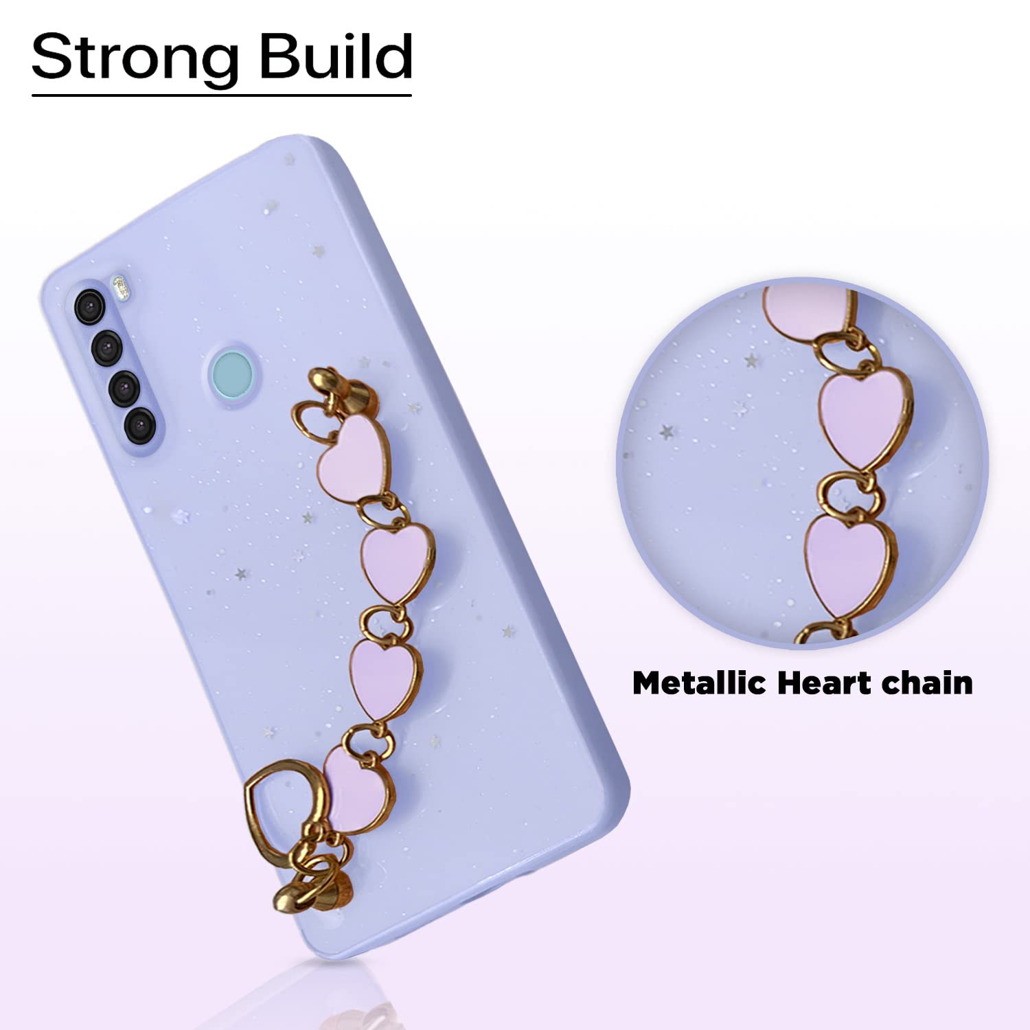 Pikkme purple Chain mobile back cover for Redmi Note 8 – photo 2
