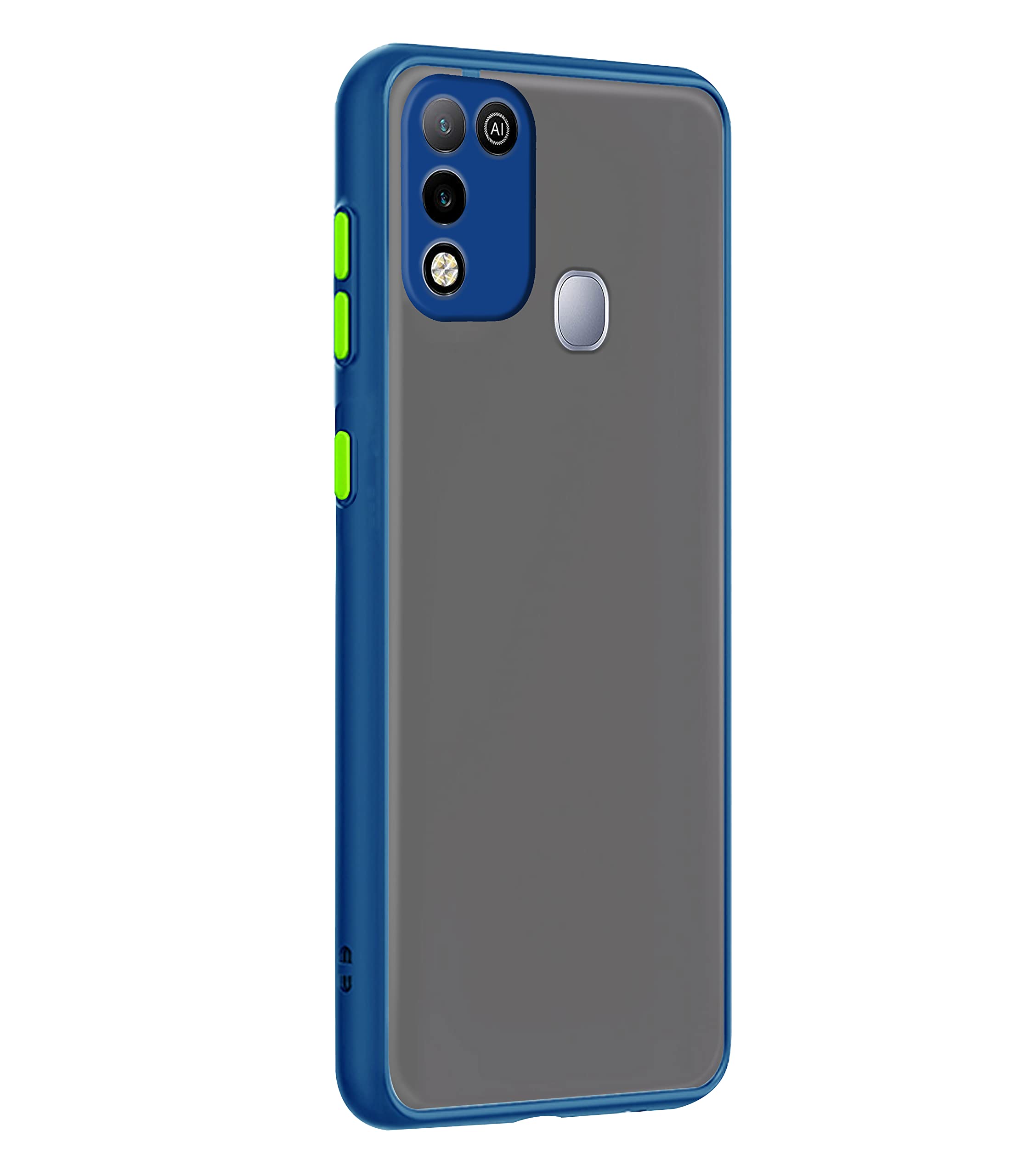 Blue back cover for Infinix Hot 10 Play – Pikkme – photo 6