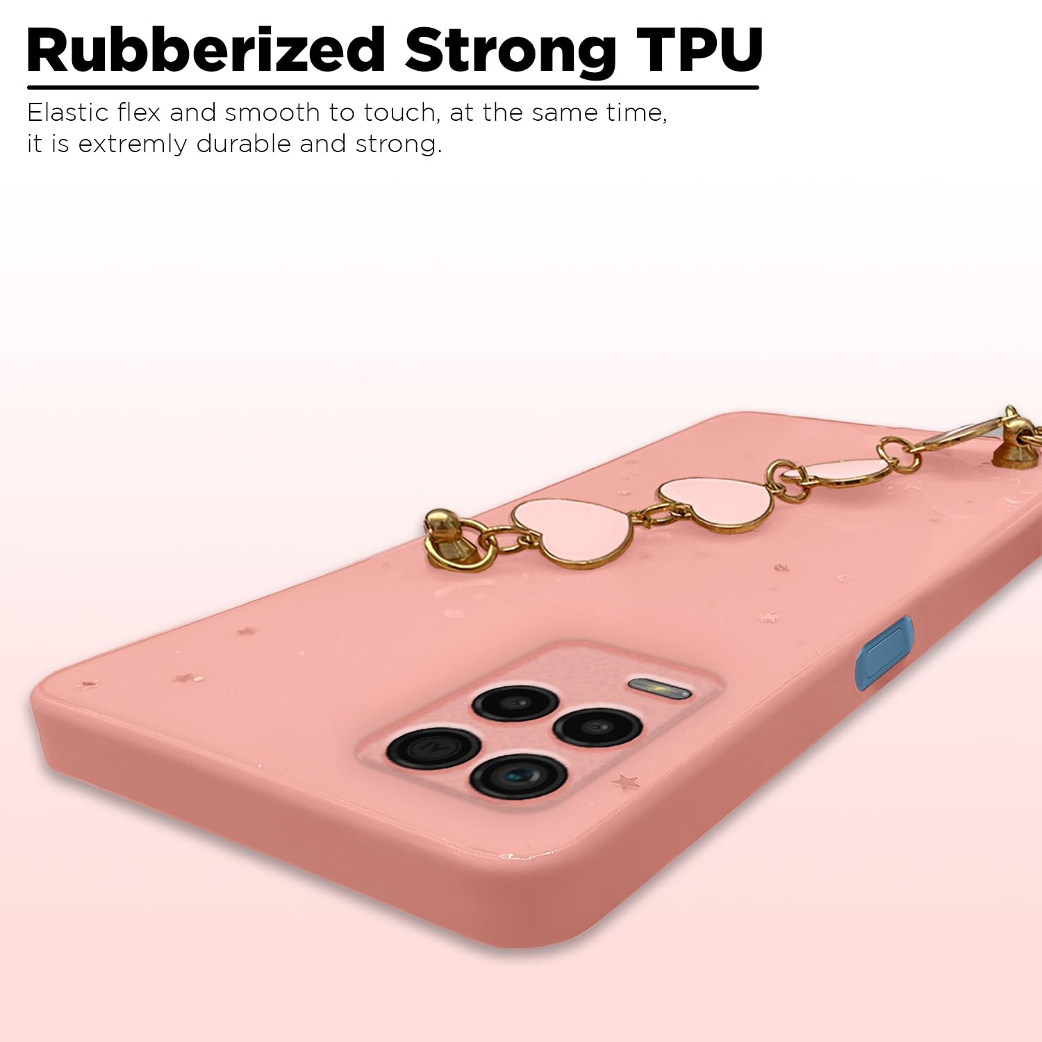 Pikkme Realme 8/8s/Narzo 30 5G Chain pink phone cover – photo 5