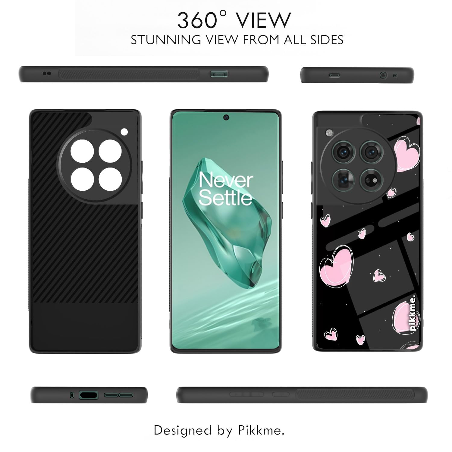 Pikkme OnePlus 12 5G Hybrid mobile cover – photo 2