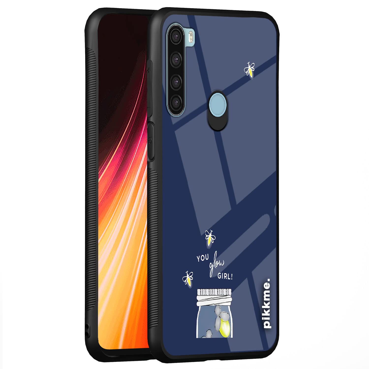 Pikkme Hybrid back cover for Redmi Note 8